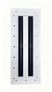 Diffuseur <span class=keywords><strong>d</strong></span>'air linéaire moderne pour système CVC, design invisible, lames réglables, <span class=keywords><strong>grille</strong></span> de ventilation longue en aluminium sans soudure - Product Image 2