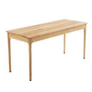 Escritorio de Madera Maciza de Fresno Nórdico, <span class=keywords><strong>Mesa</strong></span> Sencilla para el Hogar, Estilo Japonés Wabi Sabi, <span class=keywords><strong>Mesa</strong></span> de Trabajo de Madera Natural para Oficina - Product Image 5