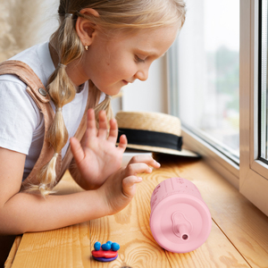 Usine en gros verre enfants gobelet 304 acier inoxydable sans BPA enfants tasse déversement <span class=keywords><strong>Prood</strong></span> enfants tasses avec paille - Product Image 6