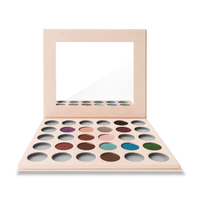 Neue beliebte Hochglanz- und Matt-Papierpalette Multi-Chrome Duochrome Gepresste Lidschattenpigmente Schimmerndes Chrome Dunkel