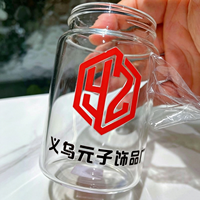 Etiquetas Adhesivas Transparentes con Logotipo 3D, Resistentes al Agua, Impresión OEM ODM, Transferencia UV DTF para Botellas, Tazas y Embalajes