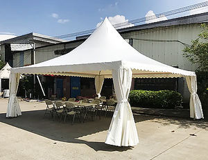 Tente d'auvent de pagode de structure en aluminium <span class=keywords><strong>pour</strong></span> l'événement de noce de 100 personnes - Product Image 4