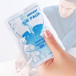 Fournisseur de premier plan : Compresses de glace jetables médicales personnalisées, certifiées CE, non toxiques, pour premiers secours, compresses froides instantanées - Product Image 4