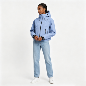 Veste à capuche entièrement scellée, coupe-vent et imperméable, pour homme, vêtements décontractés - Product Image 1