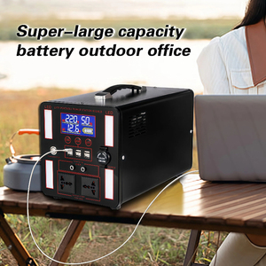 Large Capacity 2400W Portable Lithium Ion MPPT Solar CAR Power Station Flashlight Port for Outdoor Emergency Powe - Product Image 5
