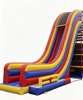 Tobogán Inflable Gigante con Forma de Barco Pirata, Material de PVC, Uso Comercial en Exteriores, FAN BOUNCE
