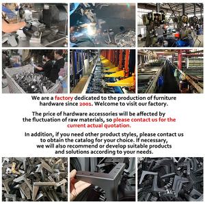 مشبك معدني قابل للتعديل مخصص من الشركة المصنعة لإكسسوارات الأثاث، مناسب للصناديق والأرائك - Product Image 6