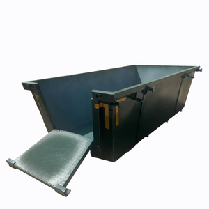 ตู้บรรจุถังโลหะสีเขียวแบบกําหนดเองพร้อมประตู - Product Image 6