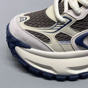 Baskets plateforme rétro de haute qualité pour hommes 39-44, décontractées, à lacets, respirantes, en maille, antidérapantes, pour le printemps - Product Image 4