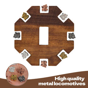 2025 chaud mexicain Train crâne carte rami et dominos <span class=keywords><strong>jeu</strong></span> <span class=keywords><strong>de</strong></span> <span class=keywords><strong>société</strong></span> ensemble jeux d'échecs intrigants - Product Image 3