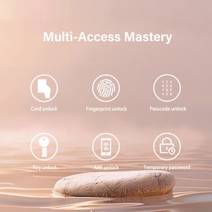 방수 Tuya 와이파이 슬라이딩 도어록 원격 알루미늄 도어록 스마트 도어록 - Product Image 3
