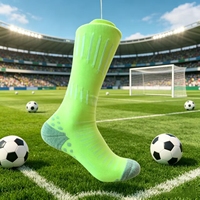 Chaussettes de football personnalisées OEM/ODM avec logo sur mesure pour hommes, enfants et jeunes – Vente en gros d'automne – Chaussettes de sport personnalisables