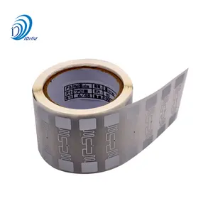 Étiquette RFID transparente UHF H3 9662, autocollant, puce U8/U9, Solution Alternative, 10 pièces