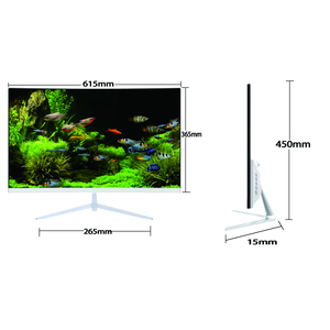 จอภาพ LED LCD ไร้ขอบสีขาวขนาด 22/24/27/32 นิ้ว สำหรับคอมพิวเตอร์ตั้งโต๊ะ พร้อมอัตรารีเฟรช 165Hz จอแสดงผลอิเล็กทรอนิกส์สำหรับเดสก์ท็อป - Product Image 4