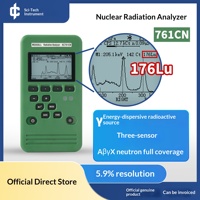Détecteur de rayonnement nucléaire KS-VISION KC761CN avec analyse du spectre énergétique, détection d'isotopes et de neutrones, alarme de dose