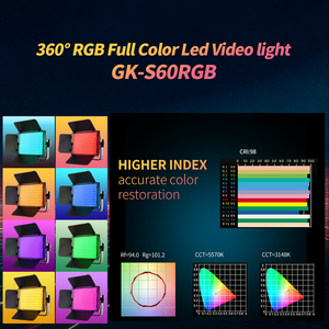 Éclairage photographique Tolifo alimenté par batterie, lumière LED RGB 150W, lumière de remplissage pour vidéo et photographie - Product Image 5