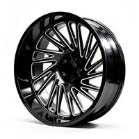 Jantes de camion forgées sur mesure SL 24X12 24X14 26X14 26X16 28x16 5x150 6x139.7 8X180 à déport profond pour Ford F150 RAM 1500