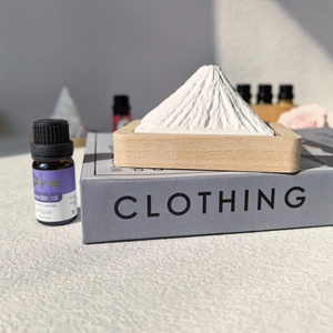 Diffuseur d'arômes décoratif en forme de <span class=keywords><strong>cône</strong></span> de <span class=keywords><strong>volcan</strong></span> du Mont Fuji pour la maison et l'aromathérapie automobile - Product Image 1