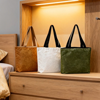Sacs fourre-tout promotionnels personnalisés en papier Tyvek Dupont, étanches, écologiques, de luxe léger, tendance, avec logo personnalisé, collection 2026, vente chaude
