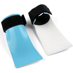 Hypalon Grips Guantes antideslizantes Guantes de Palma de silicona azul para protección de levantamiento de pesas Almohadillas esponjosas protegen la muñeca - Product Image 2