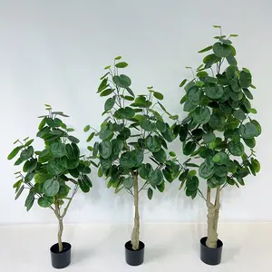 Bonsai árbol planta árbol de plástico Artificial decorativo dinero árboles