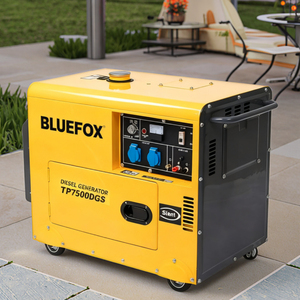 <span class=keywords><strong>Black</strong></span> <span class=keywords><strong>Friday</strong></span> Sales 5.5kva 5.5kw Generador diésel Tipo súper silencioso 220V 330V Alto rendimiento para uso doméstico - Product Image 1