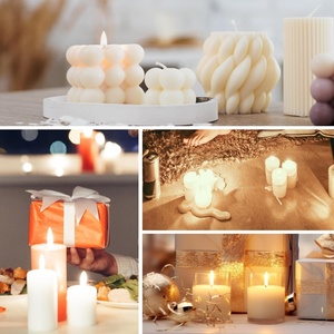 Chinese Wholesale Oganic Soy Wax Flakes Low Melting Point <strong>Soft</strong> Soybean Wax for <strong>Candle</strong> Making - Product Image 4