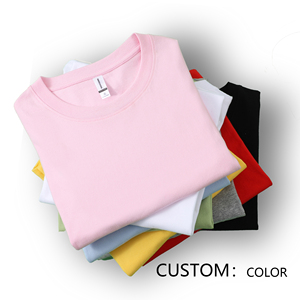 2025 New Custom Printed T-shirt Short Sleeve 100% Cotton Men's and Women Custom Pattern Wholesale Promotional Advertising Shirt