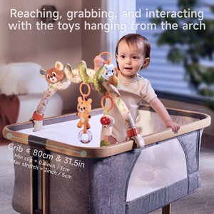 Tumama Trẻ Em Clip Trên Cot Hoạt Động Thanh Đồ Chơi Giường Cũi Di Động Gấu Sang Trọng Xoắn Ốc Đồ Chơi Trẻ Sơ Sinh Treo Pram Chơi Vòm Đồ Chơi Cho Bé <span class=keywords><strong>Bouncer</strong></span> - Product Image 3