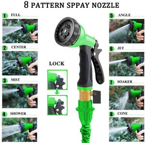 Ống Vòi Vườn 100FT Có Thể Mở Rộng-Nhẹ, Bền Và Linh Hoạt-Súng Phun 8 Chức Năng - Product Image 5