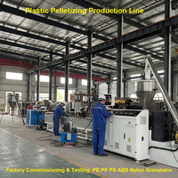 Machine de fabrication de granulés de plastique Mingshun PP PE HDPE LDPE PPR Polystyrène