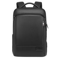 Sac à dos professionnel exclusif multifonctionnel avec port USB, grande capacité, imperméable, en PU et polyester, haut de gamme pour homme