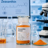 Zéaxanthine et Lutéine Naturelles en Poudre Fine (80-120 Mesh) 5% 10% 20% Qualité Alimentaire HPLC pour la Santé Oculaire