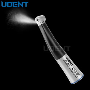 Pieza de mano dental contra-ángulo eléctrica 1:1 de baja velocidad con botón pulsador y spray de agua interno UDENT UD-TI-X25B, Certificado CE Clase <span class=keywords><strong>II</strong></span>, 1 año de garantía - Product Image 6
