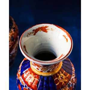 Coppia di Vasi in Porcellana Imari Artigianali, Design Nordico, Decorazione da Tavolo per Pasqua di Daniele F. - Product Image 5