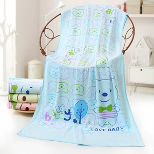 Serviette de bain grande taille pour <span class=keywords><strong>enfants</strong></span> en microfibre imprimée motif dessin animé, absorbante et à séchage rapide, idéale pour la plage et la salle de bain, vente en gros directe usine - Product Image 2