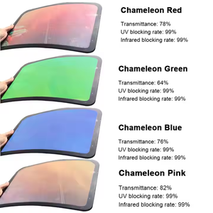 Pellicola Auto Camaleonte Lusso Rosso Rosa 75% VLT, Protezione dal Calore, Tinta Camaleonte, Bassa Opacità, Alta Definizione, Antiabbagliamento, Pellicola Solare, Vendita all'Ingrosso - Product Image 6