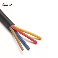 2,5mm flaches 4-adriges High-Flex-Stromkabel mit Kupfer leiter und PE-Isolierung RoHS-konform für den industriellen Einsatz