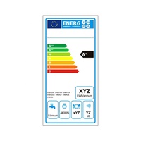 Adhésif d'autocollants d'étiquette d'efficacité énergétique écologique de haute qualité personnalisé en gros