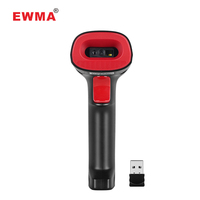 Pemindai Kode QR Nirkabel 2D EWMA DS200RB Terlaris dengan Printer untuk POS Ukuran A4 Antarmuka USB Tersedia