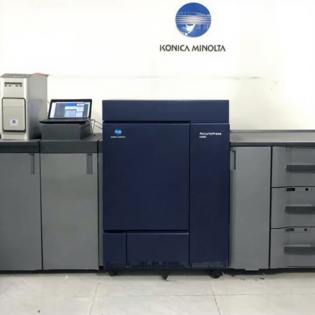 Used Konica Minolta Accurio Press C6100 C6085 A3 High Speed 100ppm Color Production Laser Digital Machine Professionally