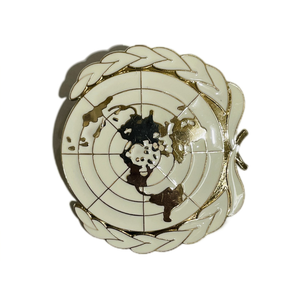 DFB103 <b>Map</b> Pattern Badge Metal Pattern Badge Buckle Diy Clothing Hardware Accessories Zinc Alloy Badge Manufacturer Direct Sale - Product Image 2