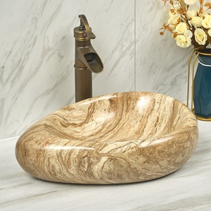 Lavabo da Appoggio Moderno Multicolore per Bagno d'Albergo - Product Image 3
