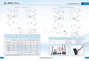 Connecteur sous-marin étanche HYSF SUBSEA LPIL13M standard à <span class=keywords><strong>13</strong></span> <span class=keywords><strong>broches</strong></span> mâle, <span class=keywords><strong>prise</strong></span> d'alimentation pour carte PCB, 7A 2A, filetage 1/2-20UNF, pour ROV - Product Image 2