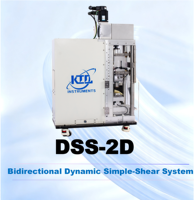 Système de cisaillement dynamique simple KTL DSS-2D triaxial motorisé pour cisaillement couplé dans les directions X/Y