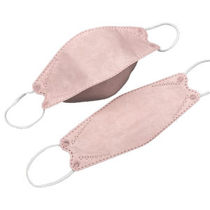 En149 kain lipat Meltblown bukan tenunan, masker wajah 5 lapisan perlindungan Anti polusi debu KN95 KF94 - Product Image 4