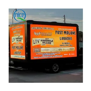 P2.5 P3 P4 P5 P6 P8 P10 Mobile Truck LED Screen Video Advertising Display Screen Mobile LED Billboard Digital Advertising Truck