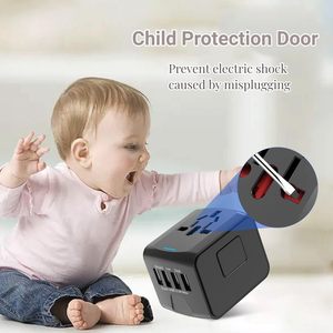 Chargeur de voyage universel 3 USB Type C haute vitesse 50 pièces adaptateur secteur tout-en-un pour voyage fonction PD pour appareil photo - Product Image 6