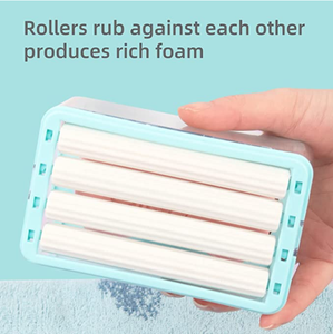 Factory Wholesale Multifunctional <b>Soap</b> Dish With Drain <b>Soap</b> Cleaning Storage Foaming Box for Home Bathroom Kitchen - Product Image 3