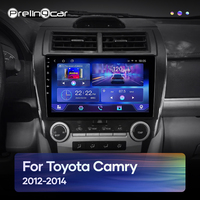 Relingcar-reproductor de DVD con radio 2DIN, dispositivo con sonido oyota amry 2012-2016